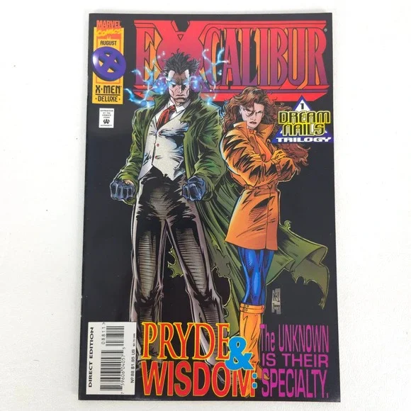 Excalibur Marvel Comics Lot X Men Deluxe 1995 Kitty Pryde Wisdom Nightcrawler - Picture 4 of 5
